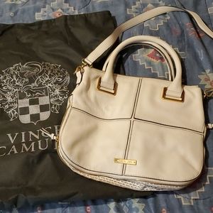 Vince Camuto cream color bag